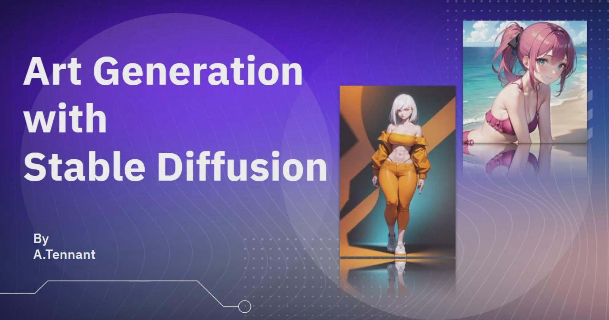 图片[1]-利用Stable Diffusion AI人工智能生成动漫艺术分步教程-14节课-中英字幕-e家网