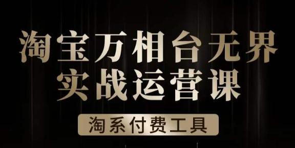 沧海·淘系万相台无界实战运营课，万相台无界实操全案例解析-E家云商