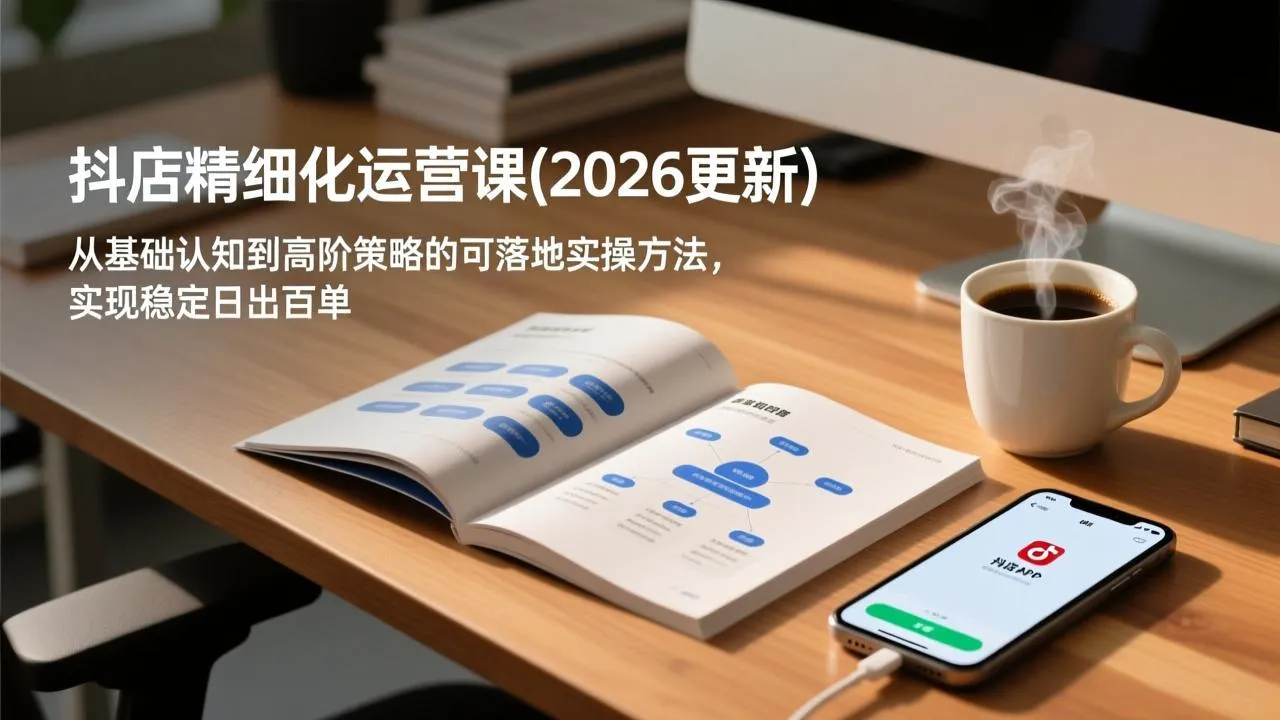抖店精细化运营课(更新6月-e家网