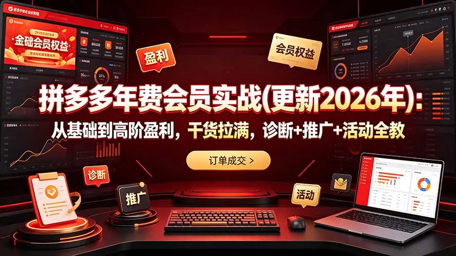 拼多多年费会员实战(更新2026年-e家网