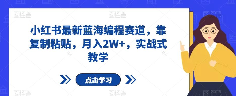 小红书最新蓝海编程赛道，靠复制粘贴，月入2W+，实战式教学【揭秘】-E家云商