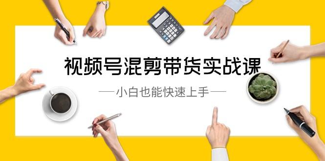 视频号混剪带货实战课，小白也能快速上手（10节课）-E家云商
