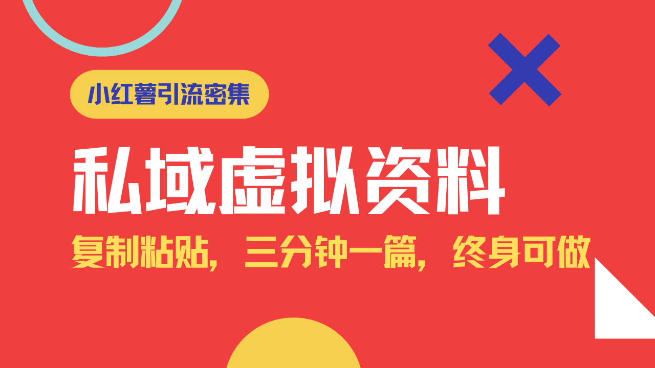 小红书引流私域旅游虚拟资料玩法，复制粘贴，三分钟一篇图文，日入1000...-E家云商
