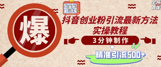 轻松制作创业类视频，一天被动加精准创业粉500+【揭秘】-E家云商