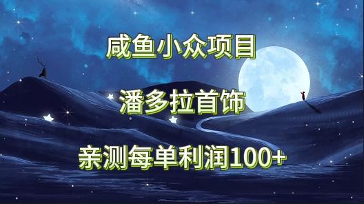 咸鱼小众项目，潘多拉首饰，亲测每单利润100+-E家云商