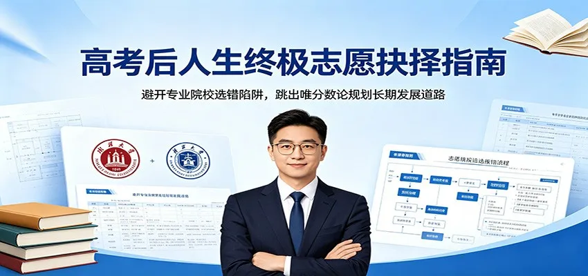 高考后人生终极志愿抉择指南：避开专业院校选错陷阱，跳出唯分数论规划长期发展道路-e家网