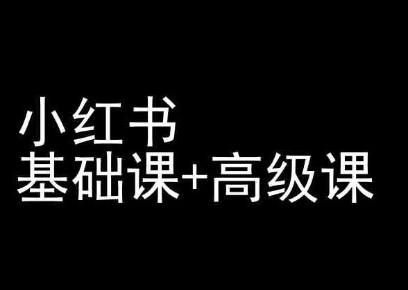 小红书基础课+高级课-小红书运营教程-E家云商