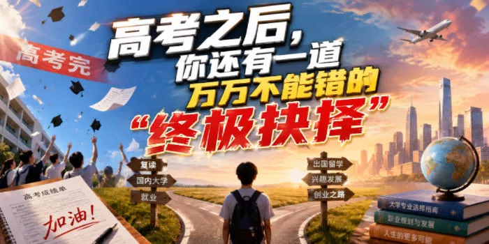 付费文章:高考之后,你还有一道万万不能错的“终极抉择”-e家网
