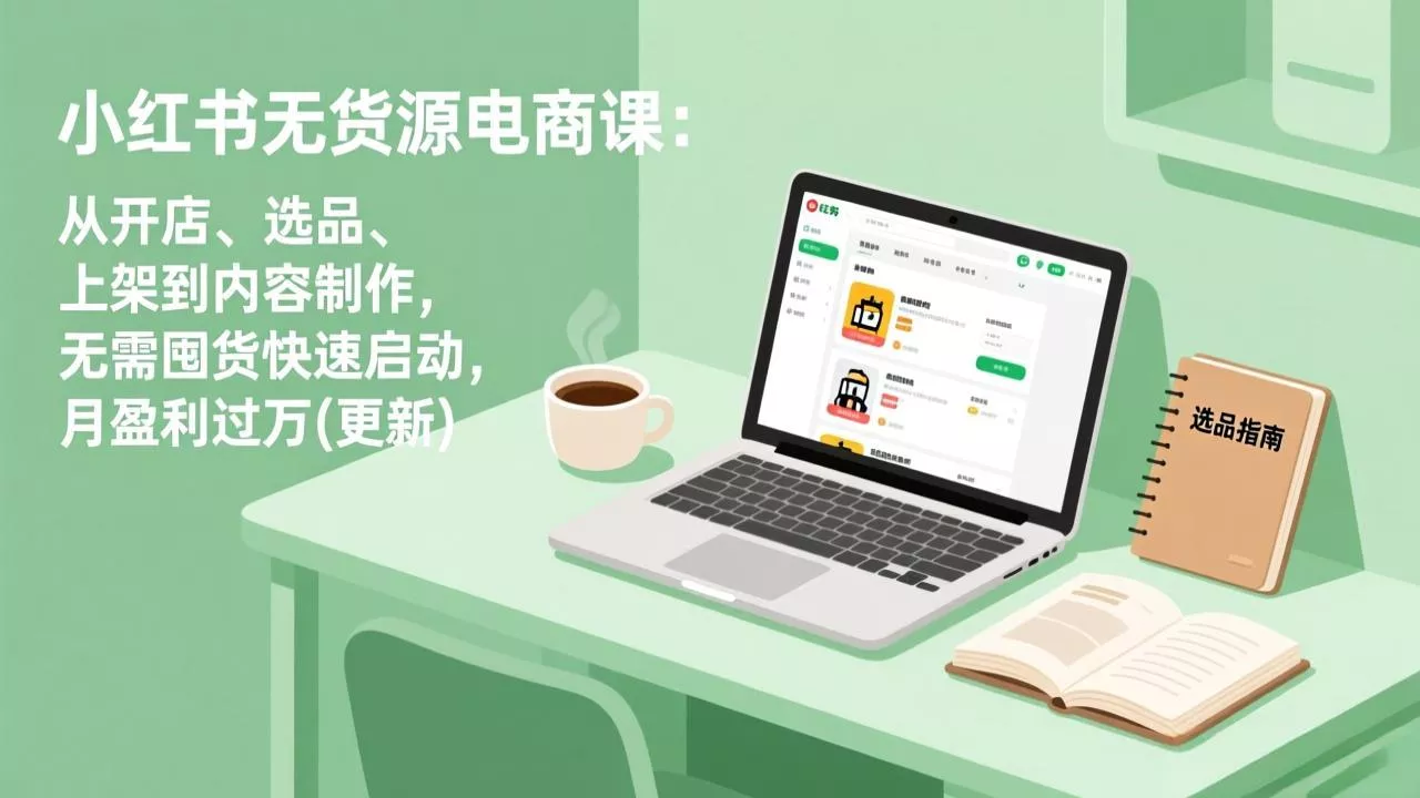 小红书无货源电商课(6月22更新-e家网