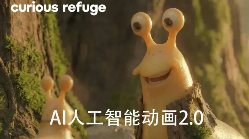 好奇避难所—AI人工智能动画电影制作2.0-【独家精翻中英字幕】-e家网