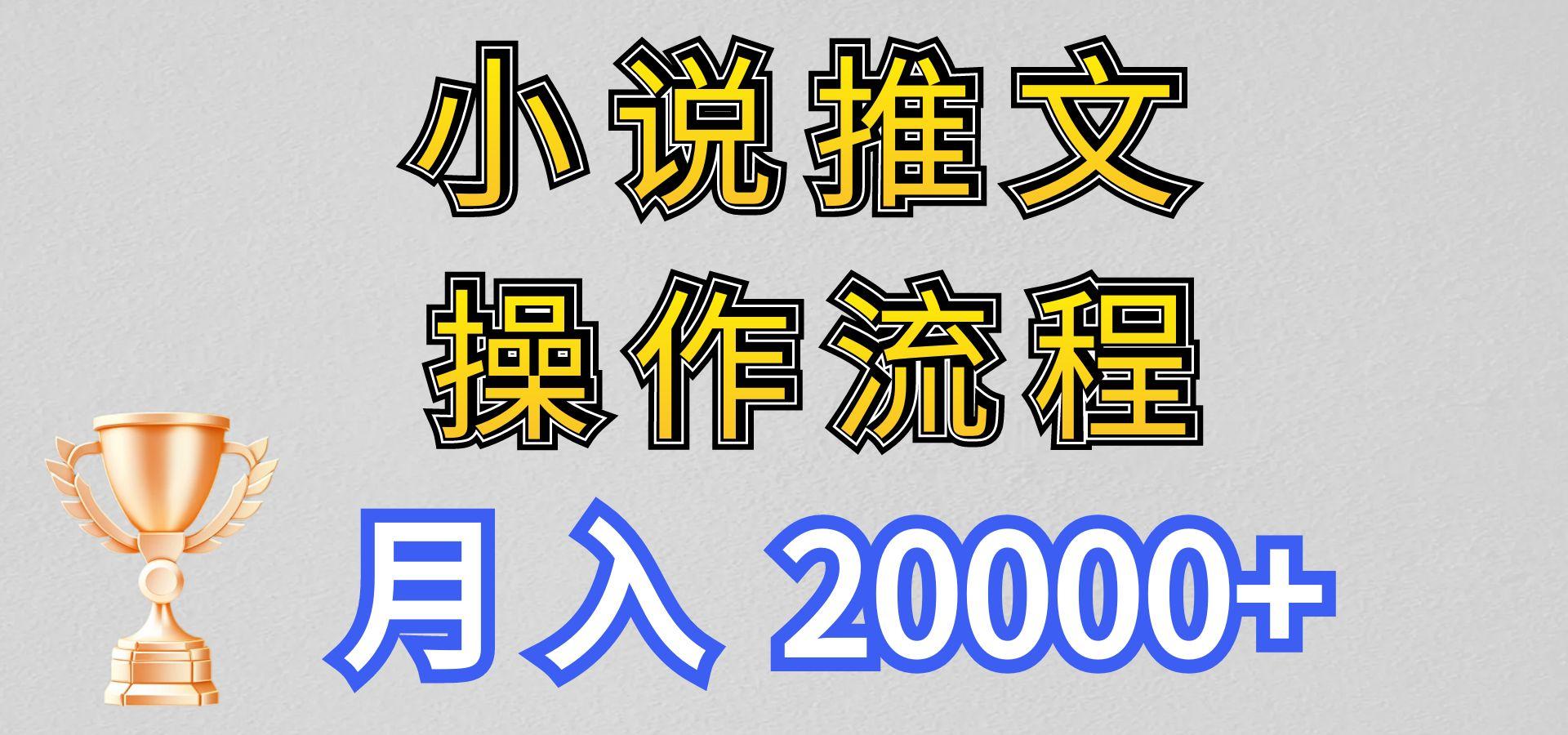 小说推文项目新玩法操作全流程，月入20000+，门槛低非常适合新手-E家云商