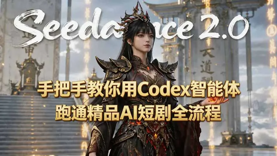手把手教你用Seedance2.0+Codex智能体跑通精品AI短剧全流程(附3种skill技能-e家网