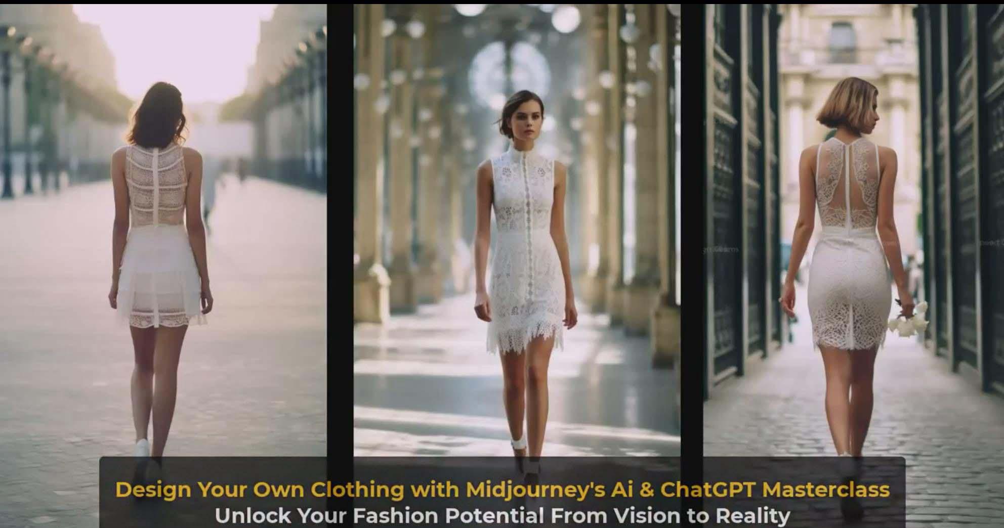 图片[2]-利用 Midjourneys Ai 人工智能设计自己的服装AI大师班-10节课-中英字幕-e家网