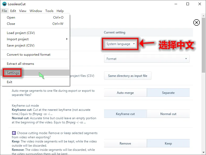 LosslessCut无损剪辑v3.69.0绿色版-e家网