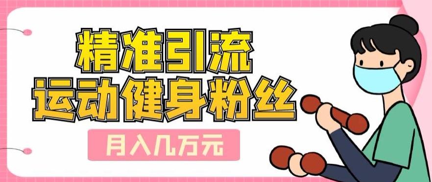 精准引流运动健身粉丝，轻松月入几万-E家云商