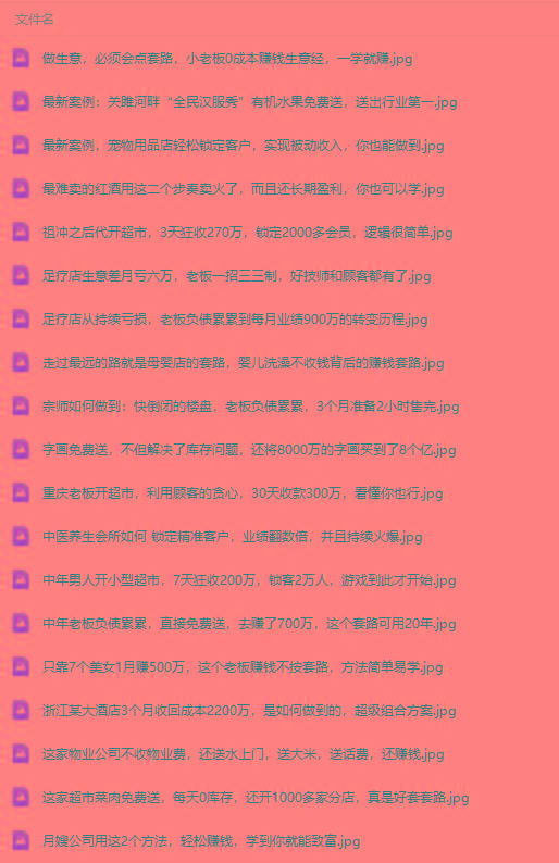 图片[3]-(9607期)真实有效391套商业模式，年入几十到几百万案例解析(电子书+视频+图文)-E家云商