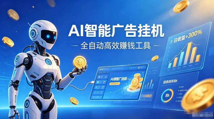 AI智能广告挂G，在家自动賺收益，全程无需人工操作、不用直播、不用拉人【揭秘】-e家网