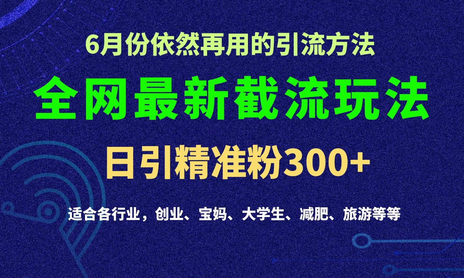 2024全网最新截留玩法,每日引流突破300+-E家云商