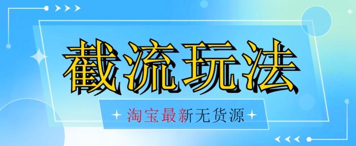 首发价值2980最新淘宝无货源不开车自然流超低成本截流玩法日入300+【揭秘】【1016更新】-E家云商