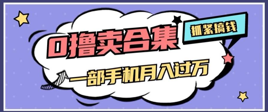 0撸项目月入过万，售卖全套ai工具合集，一单29.9元，一部手机即可【揭秘】-E家云商