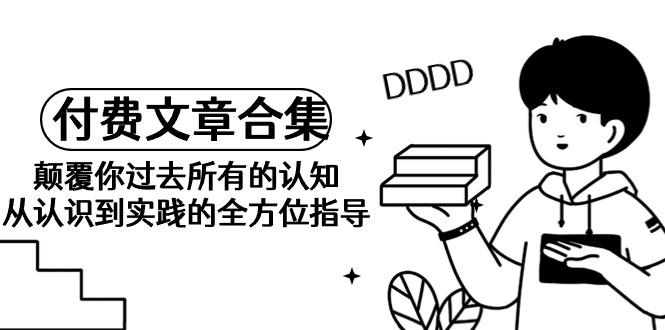 (9646期)《某公众号付费文章合集》颠覆你过去所有的认知 从认识到实践的全方位指导-E家云商