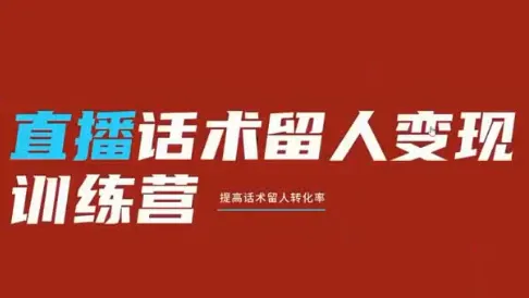 纹汐·直播话术留人变现训练营-e家网