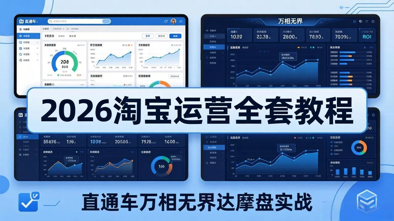 2026淘宝运营全套教程(更新7月-e家网