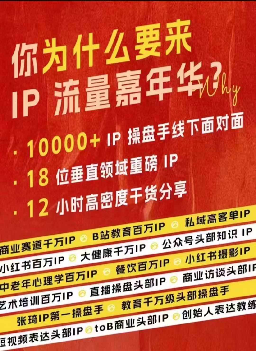 群响IP流量嘉年华，​现场视频+IP江湖2024典藏版PPT-E家云商