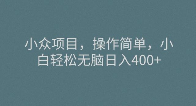 小众项目，操作简单，小白轻松无脑日入400+-E家云商
