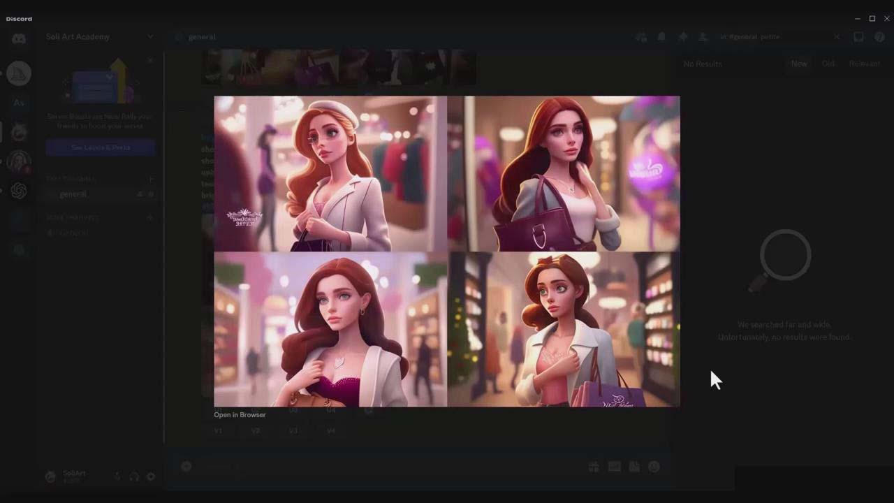 图片[5]-掌握 MidJourney V5 AI + ChatGPT创建一致的角色设计图像-22节课-中英字幕-e家网